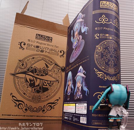 「ねんどろいど 雪ミク Magical Snow Ver.」で遊んでみた!