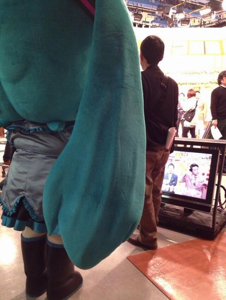 北海道文化放送の番組にミクダヨーさんが出る