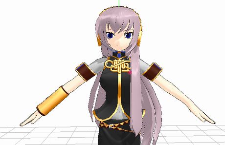 あにまさ式巡音ルカのモデル