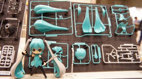 プラモデル「初音ミク」を発見!