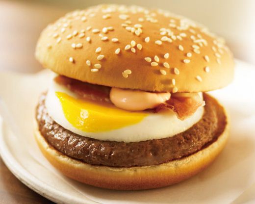 マクドナルド月見バーガー