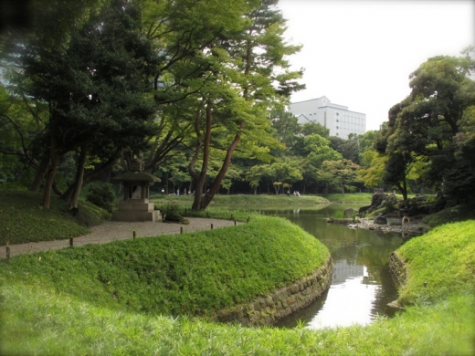 小石川後楽園 舟着