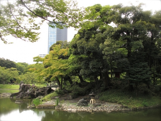 小石川後楽園 蓬菜島①
