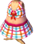 チェック柄ビキニ
