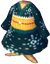 はなびがらゆかた黄色帯1