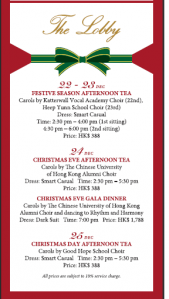 peninsula christmas event