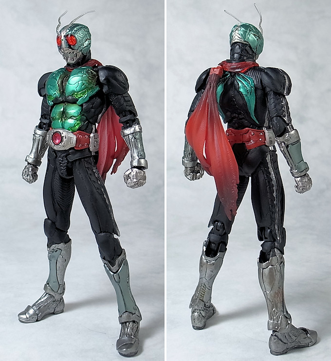 ヤマト工芸 S.I.C 仮面ライダーTHE FIRST 新1号＆新2号 リペント SIC