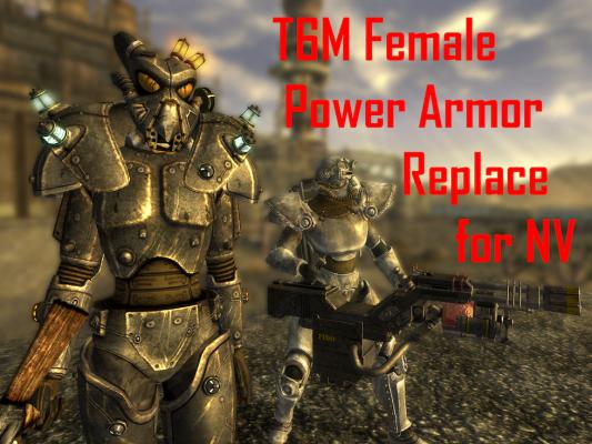T6M Female Power Armor NV 01