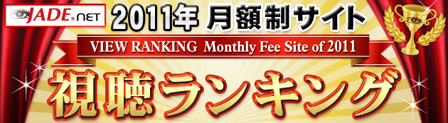 2011年月額制視聴ランキング