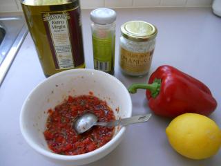 Ingredients for red-sauce