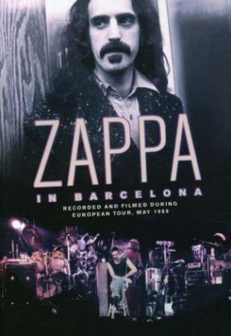 FRANK ZAPPA-BARCELONA 1988-DVD JACKET