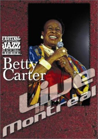 BETTY CARTER-LIVE IN MONTREAL-DVD JACKET