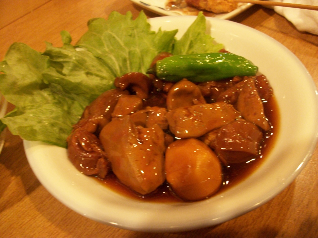 鳥もつ煮