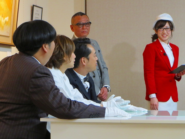 撮影の様子