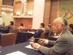 北摂FCの佐藤会長様です。