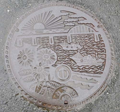 旧那珂湊のマンホール