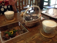 和カフェ母屋のカフェオーレ