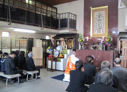 4月納骨法要Ta家4