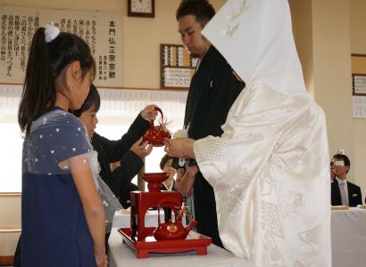 仏前結婚式7