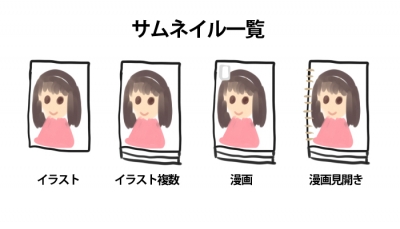 サムネ一覧