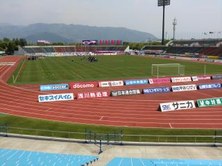 一昨年はここで試合しました