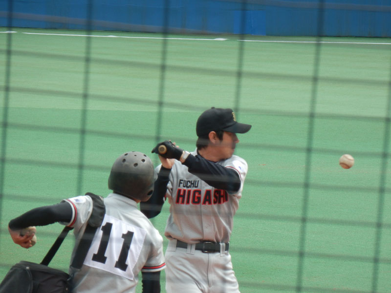 日本全国 送料無料 東京都 府中東高校野球部公式戦用ユニフォーム 