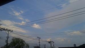 今朝の空 20130704
