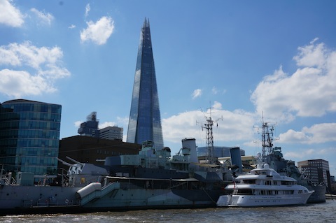from a boat to Greenwich 2