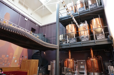 The Old Brewery beer tank