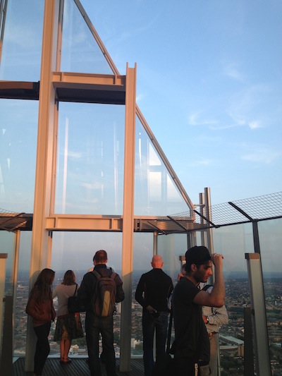 the shard 外の展望台