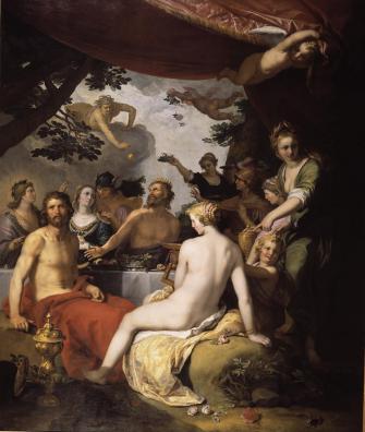 2011年12月5日Abraham Bloemaert『ペレウスとテティスの婚宴』397