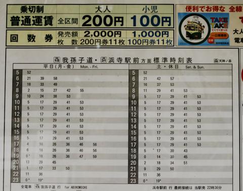 天神ノ森停留所#2
