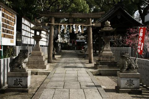 天神さんの参道#1