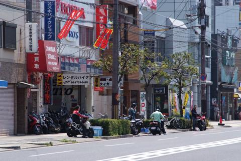 バイク屋街#4