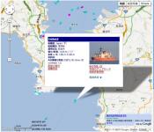 5003しらせ帰国2013年春・浦賀水道を北上中
