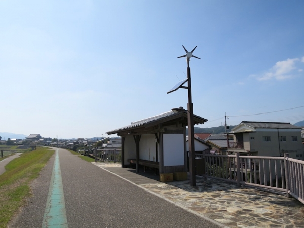 新町通り 河川敷 五條市 吉野川 やな漁