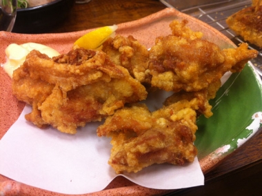 唐揚げは必須ですが・・