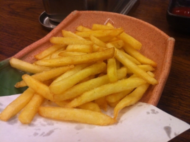 ポテトも定番ですね