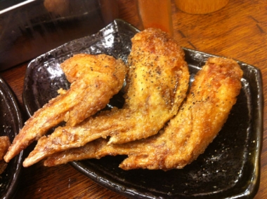 手羽の唐揚げです