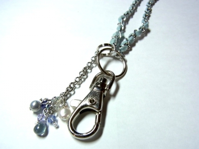 Key chain_light blue
