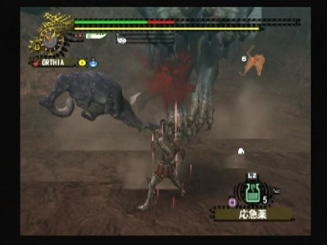 飛んだら脚に