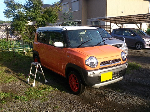 2014.10.6 HUSTLER洗車 1