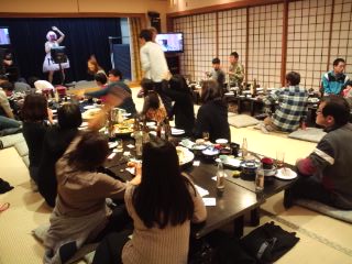 お泊り会宴会2