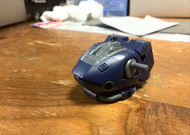 保護者が並行して作成してるケンプファーアメイジングは胴体部の仮組み