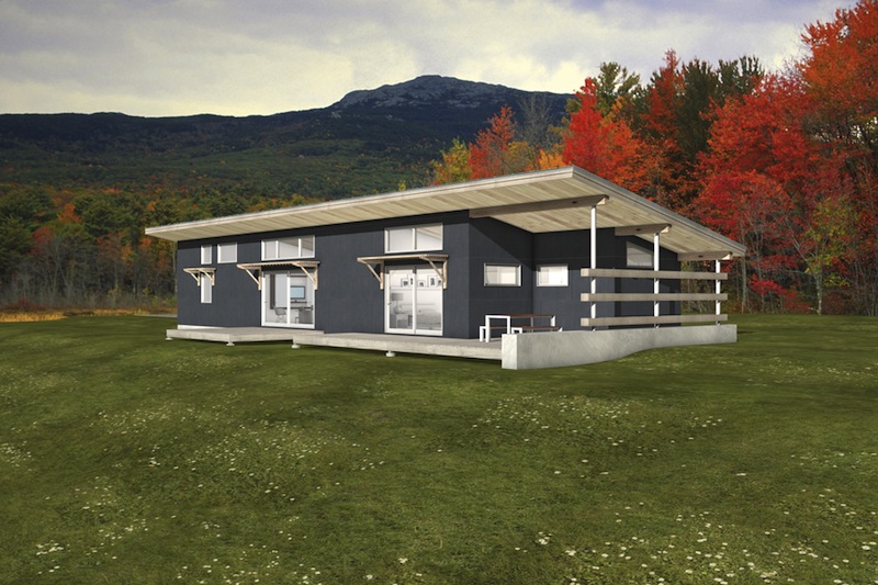 8x16 modern shed plan
