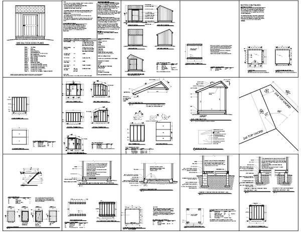 201305 Shed Plans