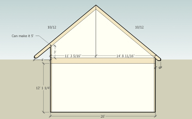 saltbox garage how to build diy by