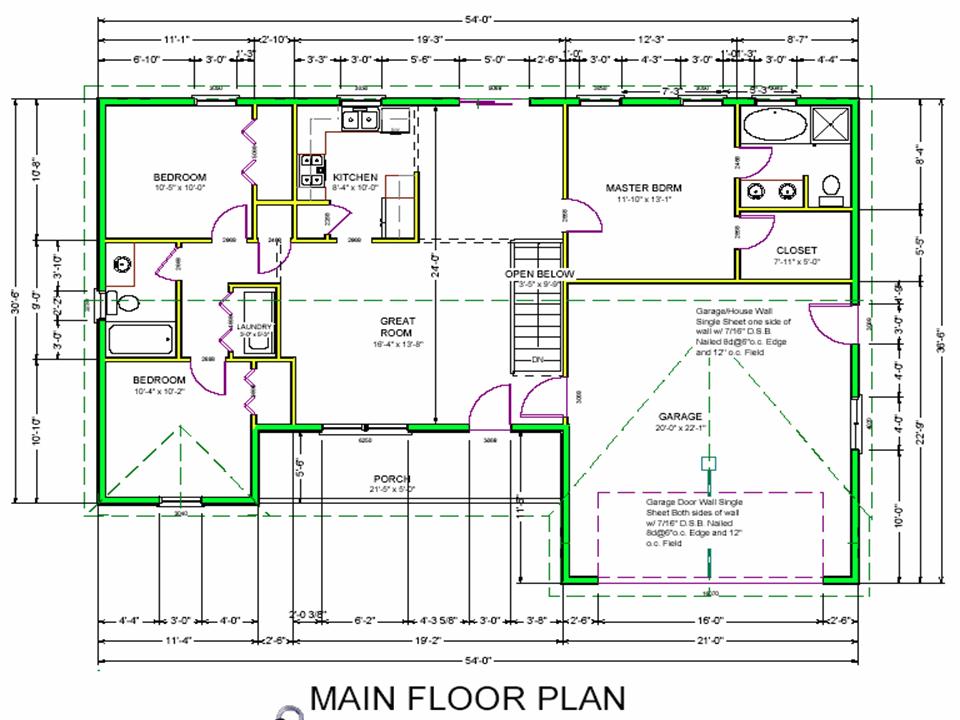 Elegant 44 Free House Floor Plans
