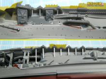 世界の軍艦コレクション 2号 空母赤城ディテールアップその1 画像07