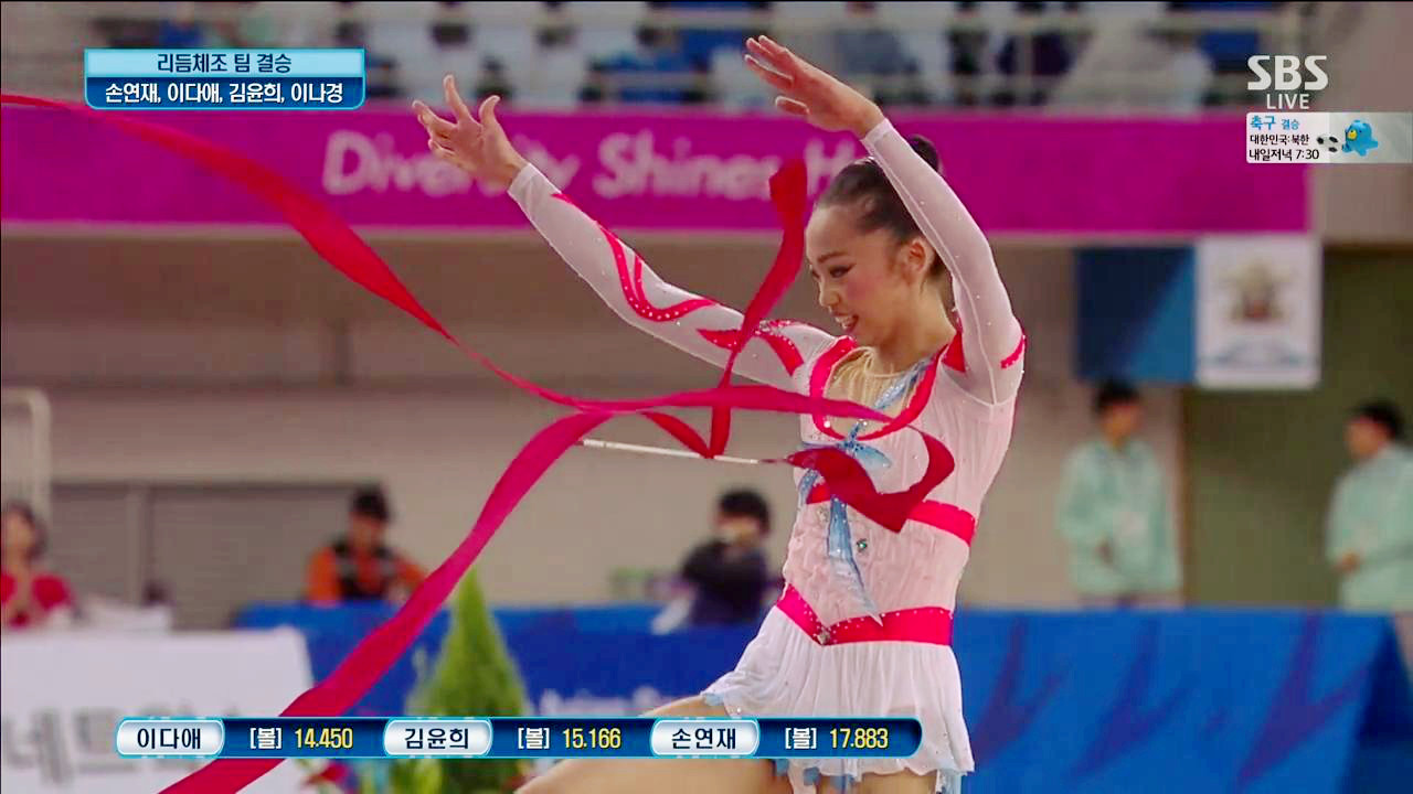 Asian Games Incheon 2014 Ind. Qualification & Team Final - Subdivision B 河崎羽珠愛